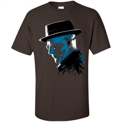 Walter Blue T-Shirt Dark Chocolate