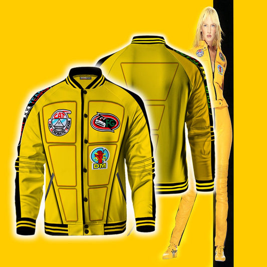 Kill Bill The Bride (Beatrix Kiddo) Cosplay Baseball Jacket US
