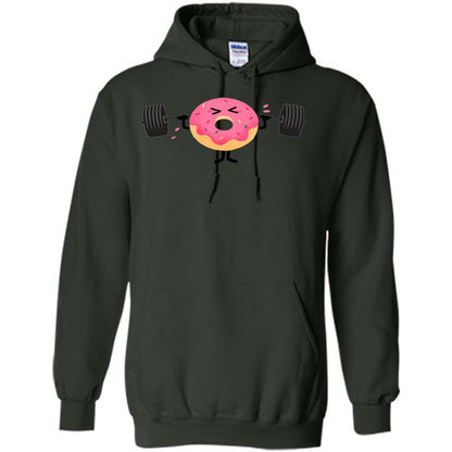 Donut Fitness T-shirt Forest Green