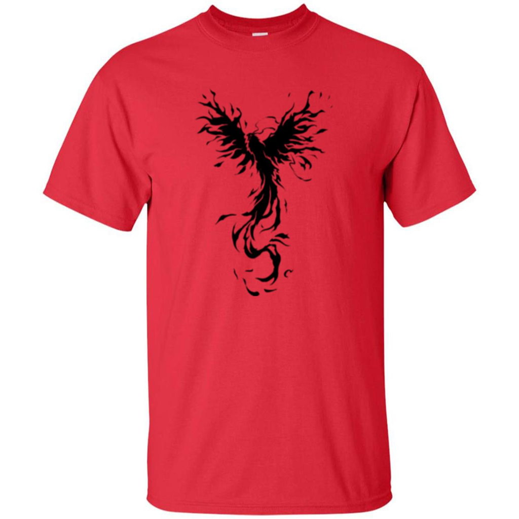 Black Phoenix T-shirt Red