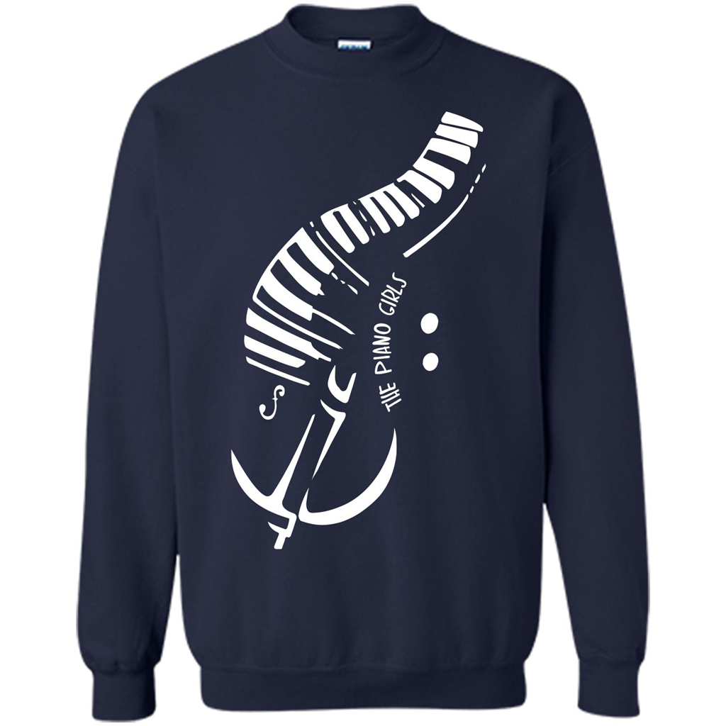 Pianist T-shirt The Piano Girls T-shirt Navy