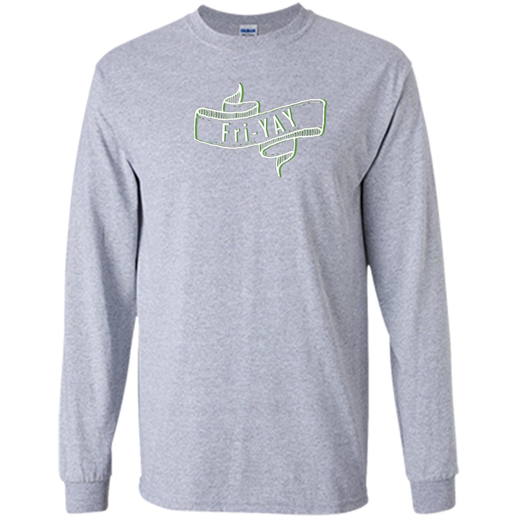 Fri-Yay - Friday T-shirt Sport Grey