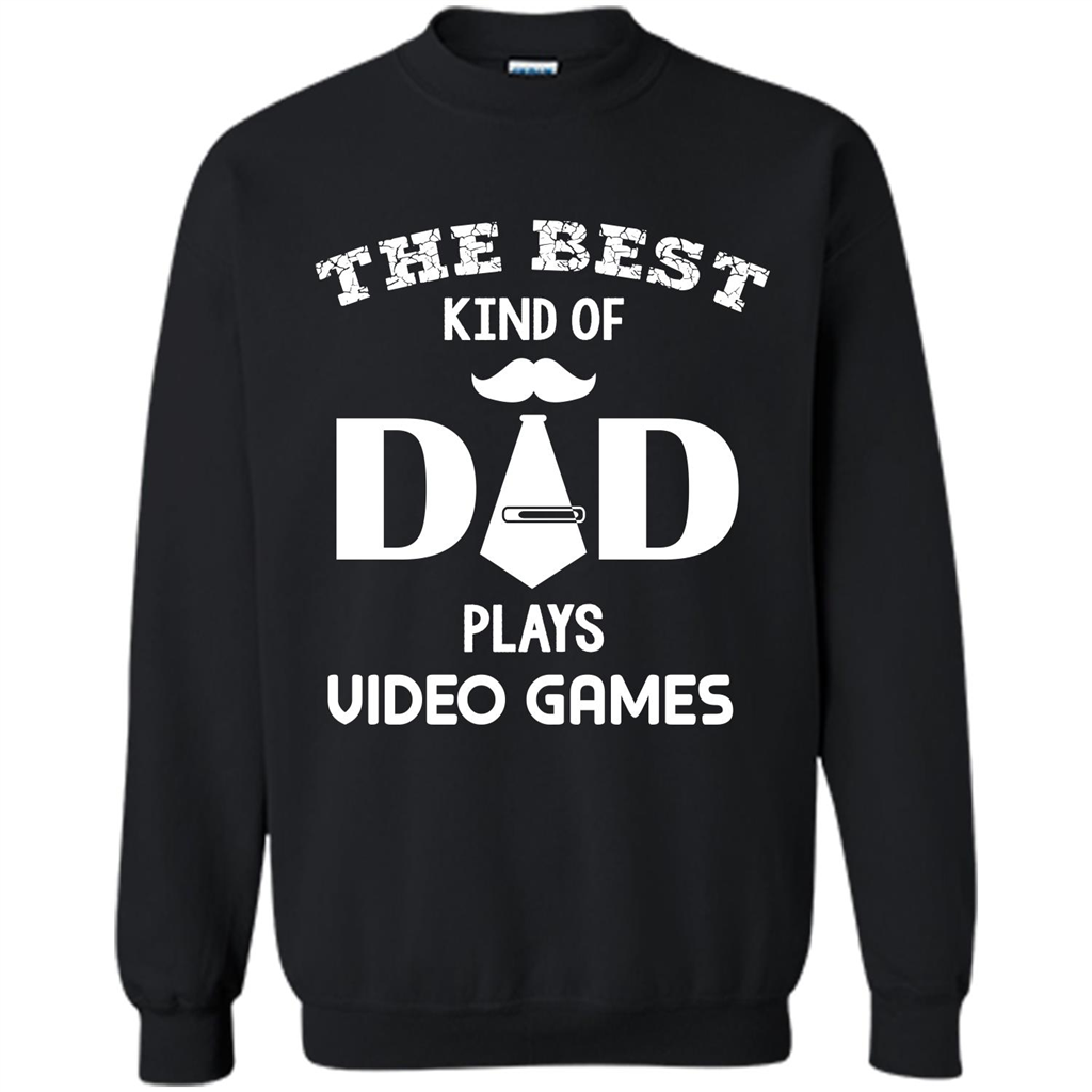 The best kind of dad plays video games Black