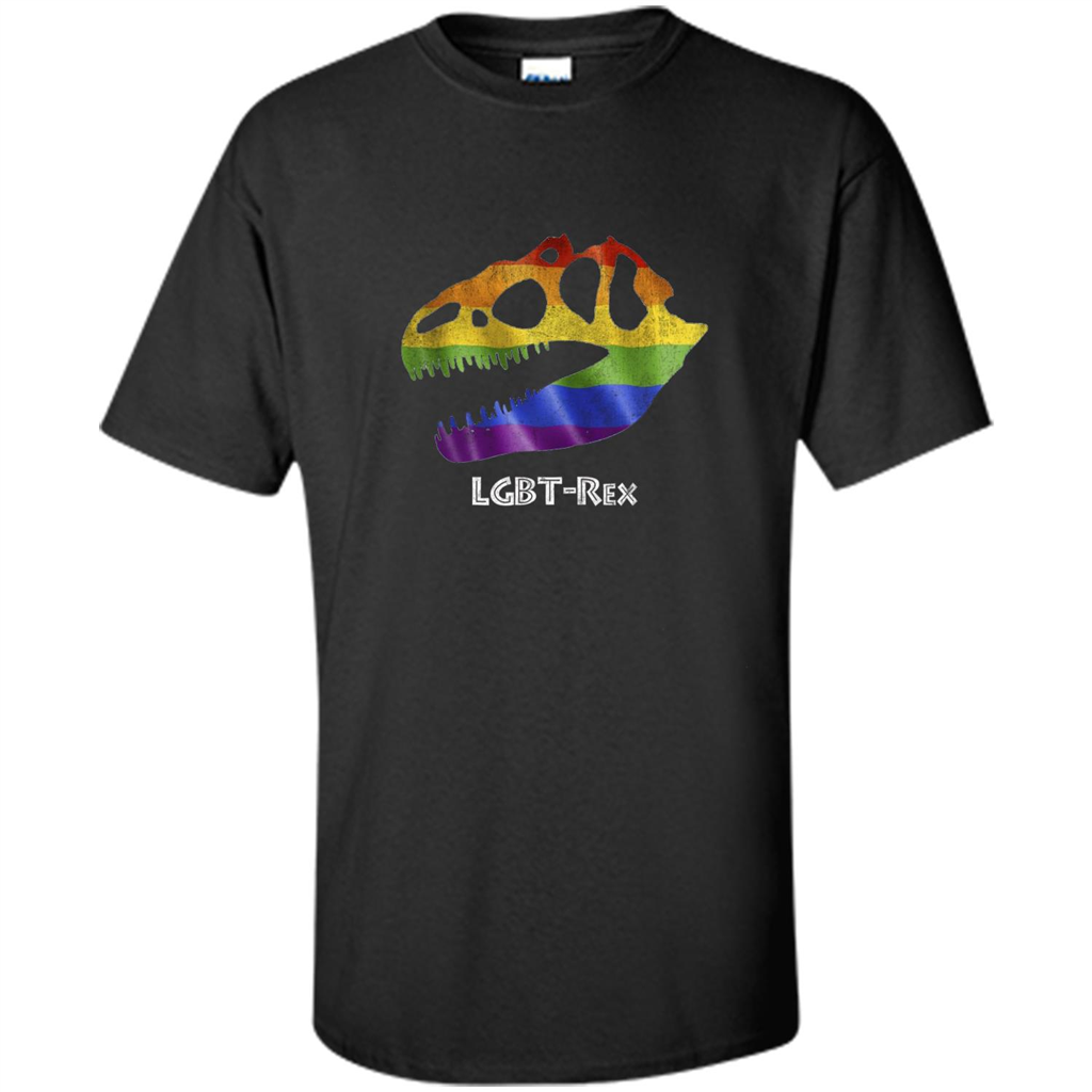 LGBTQ Pride T-shirt LGBT-Rex Black