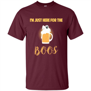 Im Just Here for Boos Funny Halloween T-shirt