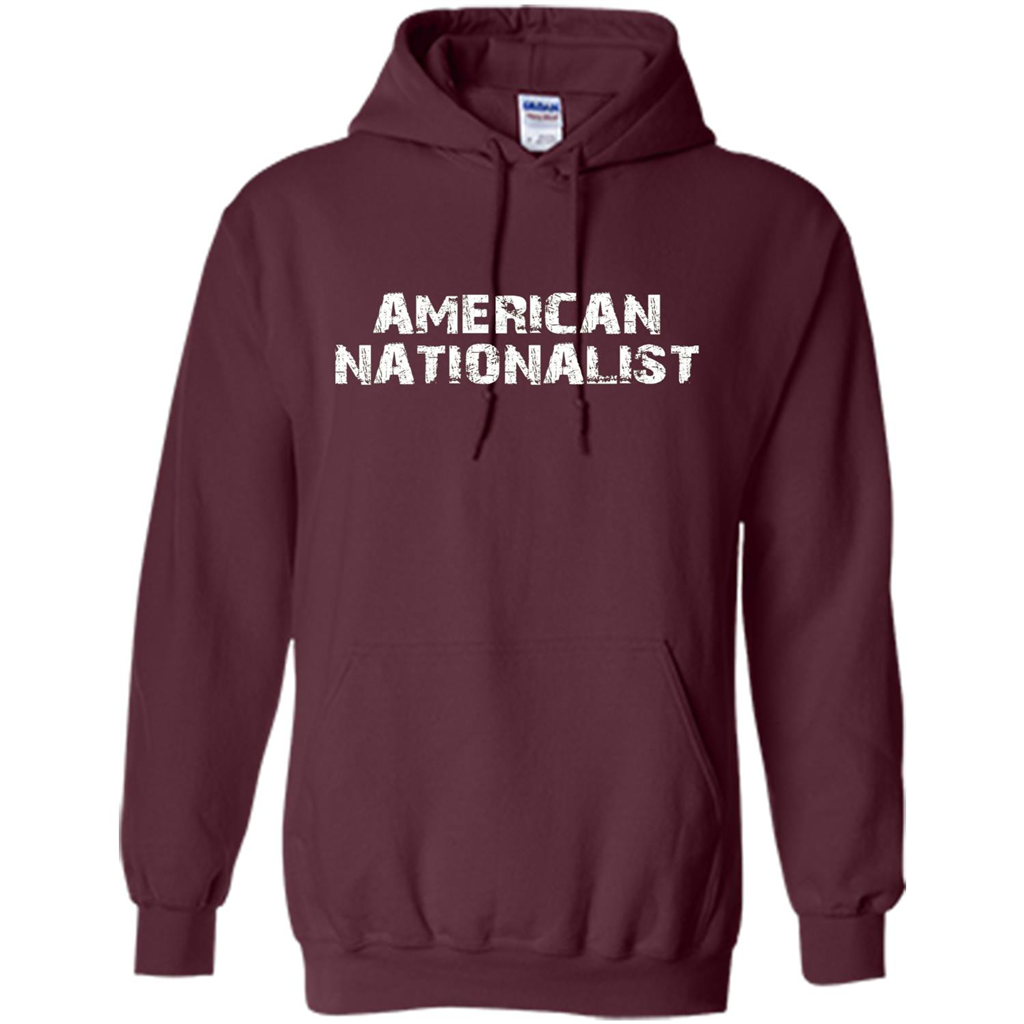 American Nationalist T-Shirt Maroon