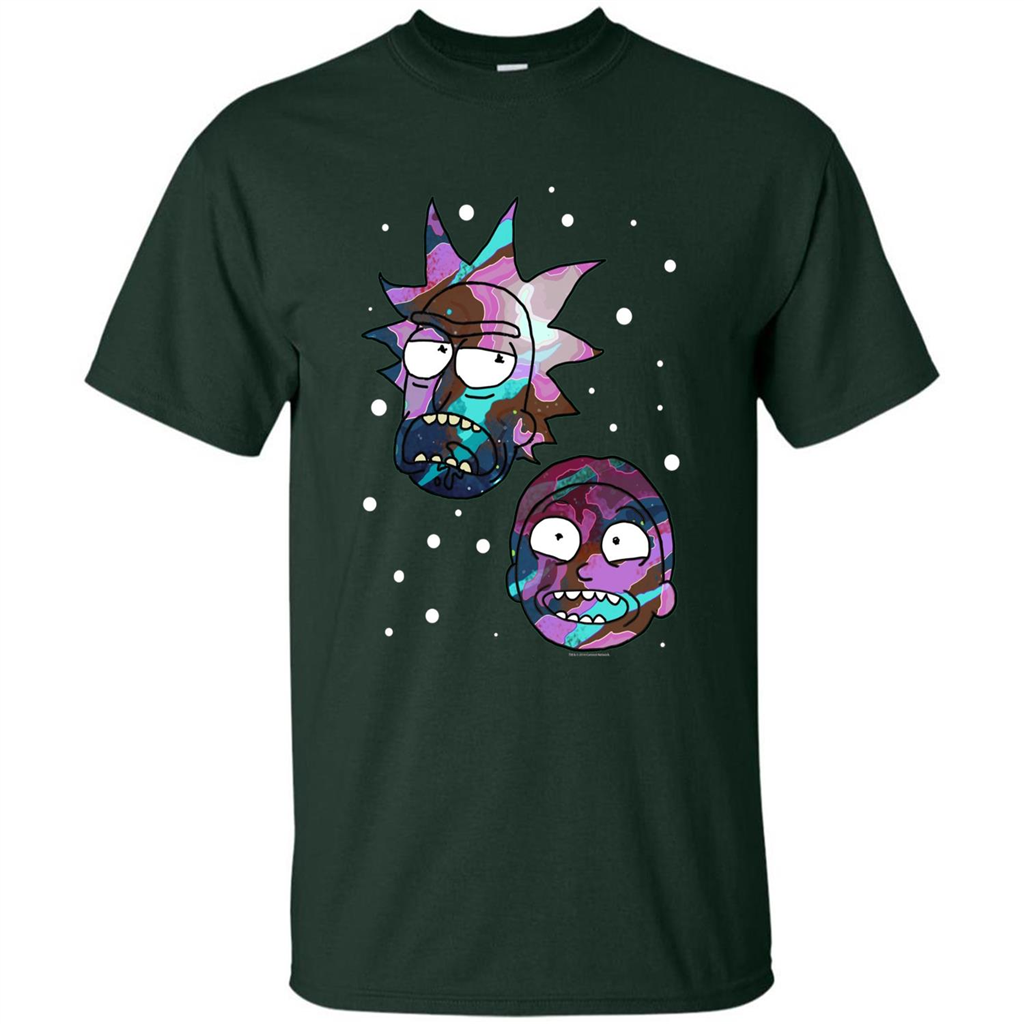 Movie T-shirt Space Heads Forest Green