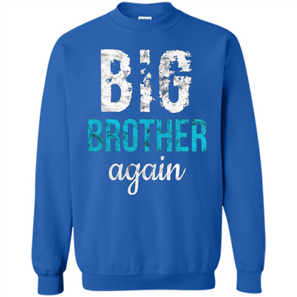 Big Brother Again Distressed T-shirt Royal