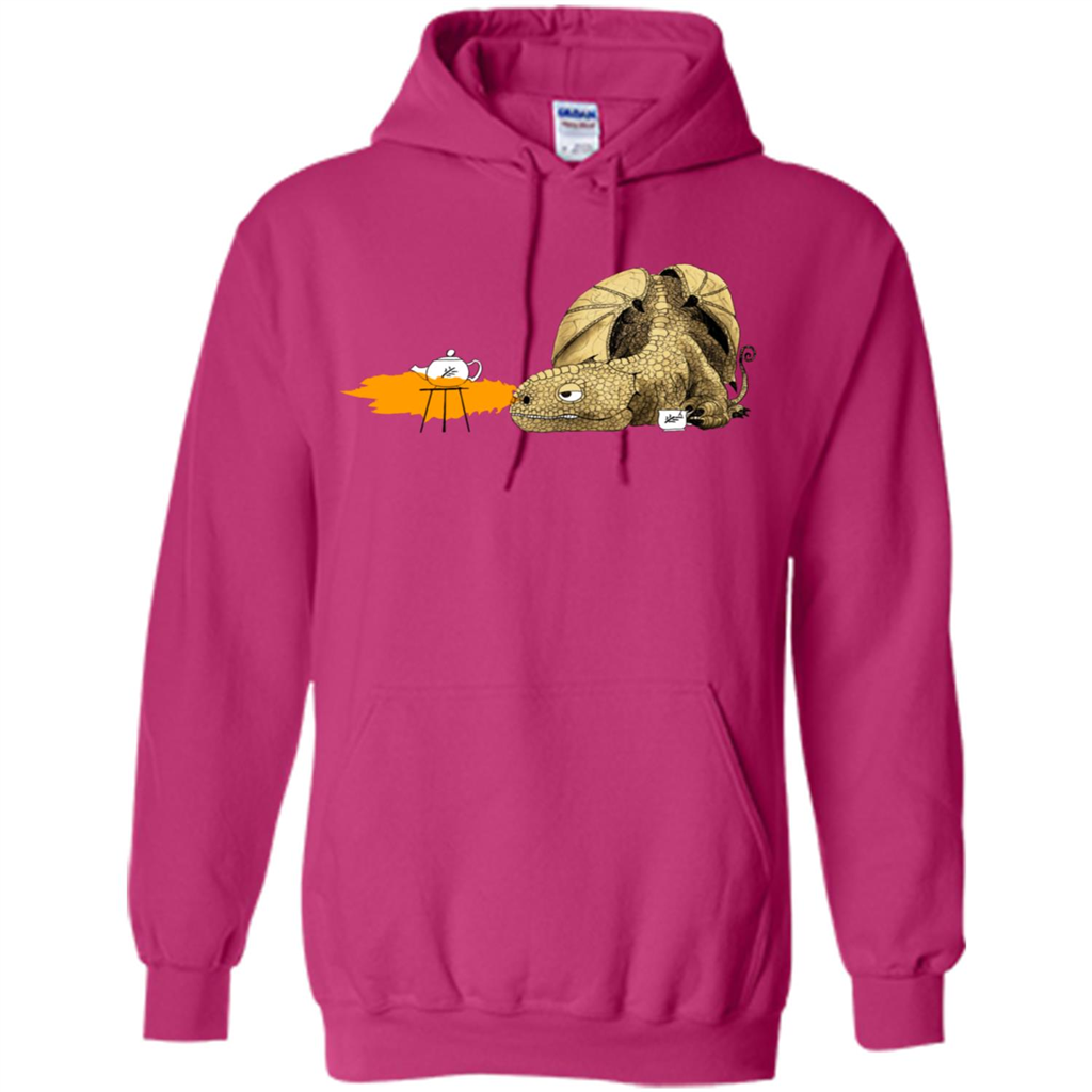 Dragon Making Tea T-Shirt Heliconia