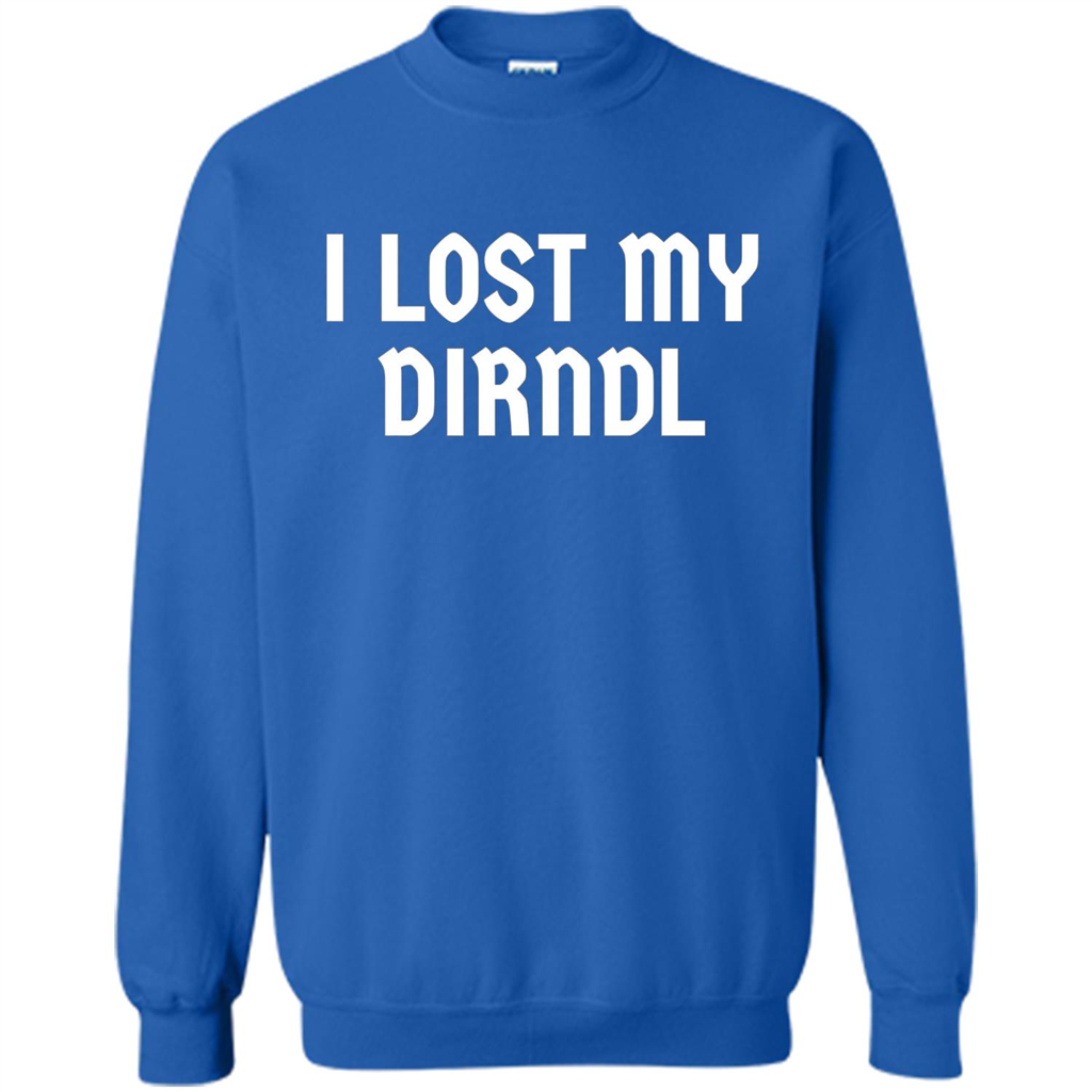 I Lost My Dirndl Oktoberfest Beer Party T-Shirt Royal