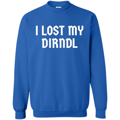 I Lost My Dirndl Oktoberfest Beer Party T-Shirt Royal