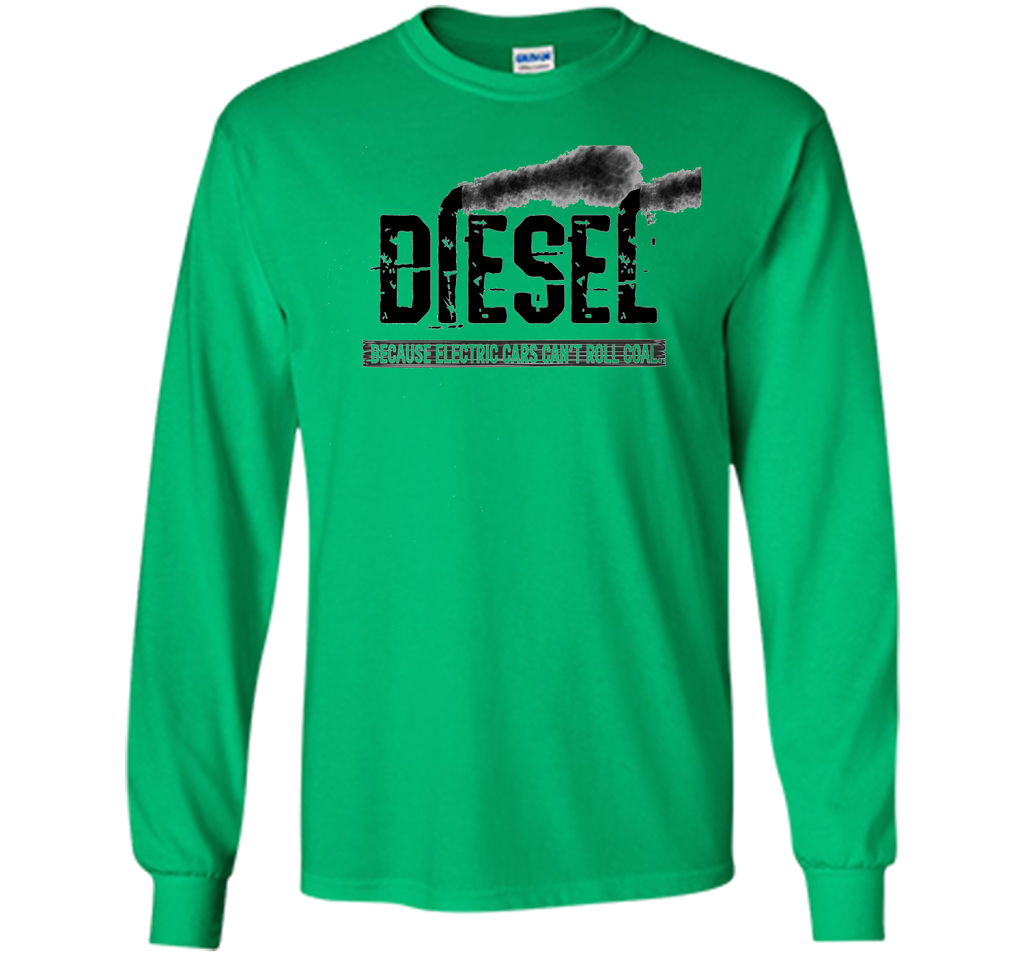 Diesel Rolling Coal T-Shirt Black Smoke Lifted Truck T-shirt Irish Green