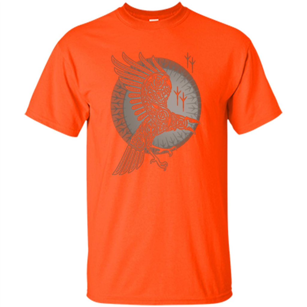Raven Lover T-shirt Raven Orange