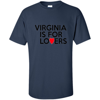 Virginia Is For The Lovers T-shirt Navy