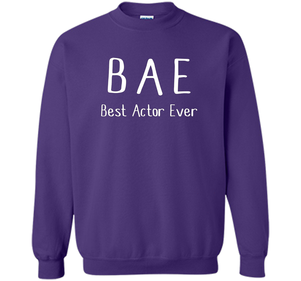 BAE Best Actor Ever Tshirt funny acting drama theater shirt shirt Purple
