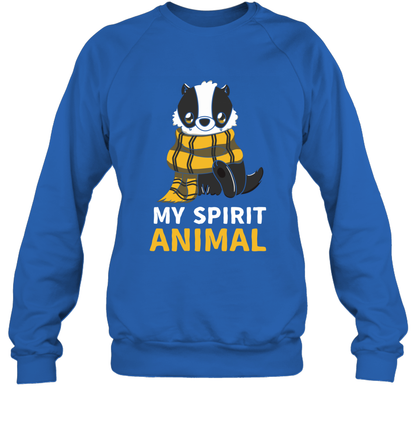 Hufflepuff - My Spirit Animal Harry Potter Sweatshirt Sweatshirt Royal