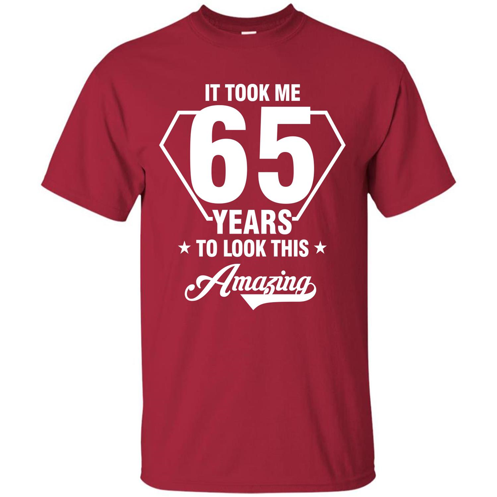 Birthday Gift T-shirt It Took Me 65 Years To Look This Amazing Cardinal