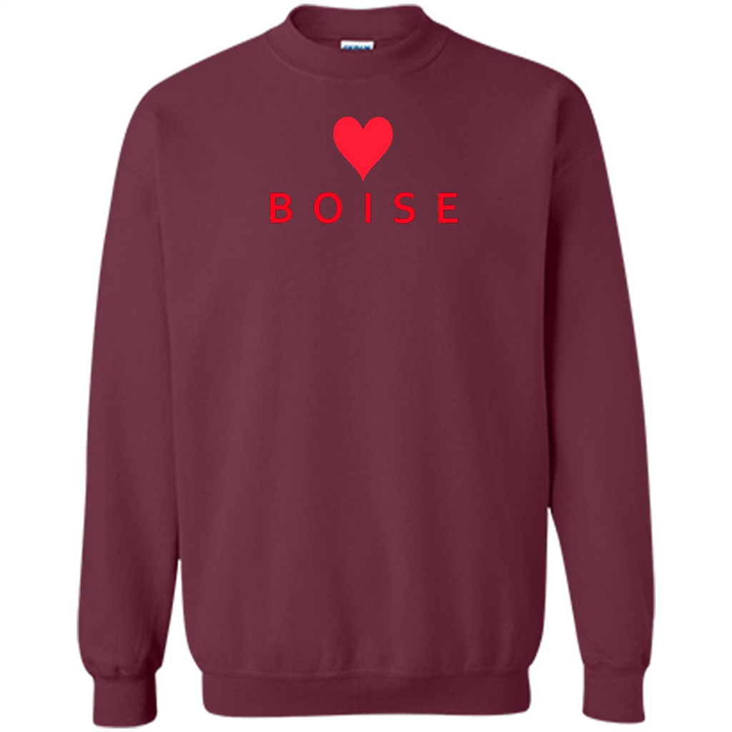 Boise Idaho With Heart Love T-shirt