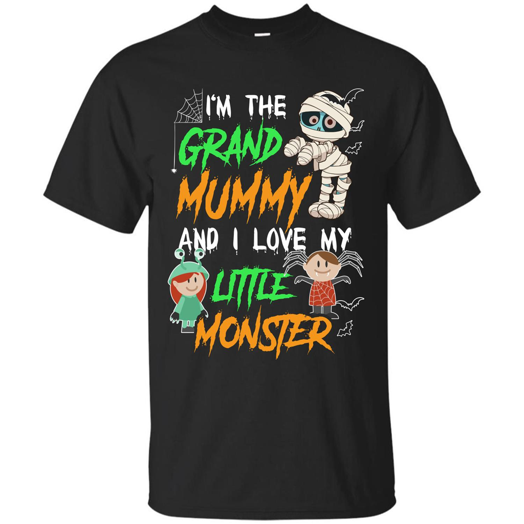 Halloween T-shirt Grand Mummy T-shirt Black