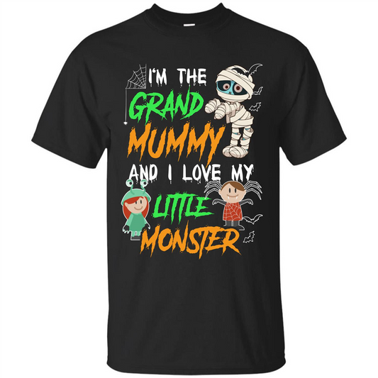 Halloween T-shirt Grand Mummy T-shirt Black