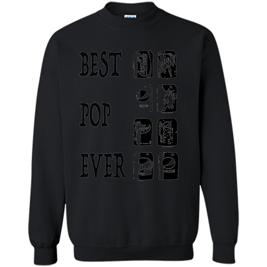 Best Pop Ever - Funny Father's Day Holiday Black