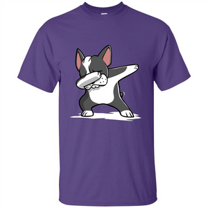 Dabbing Boston Terrier Dog T-Shirt Dab Dance T-shirt