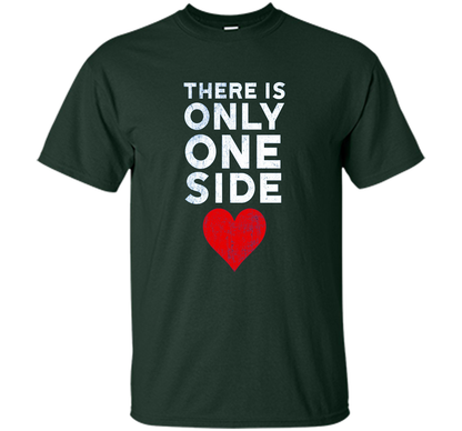 THERE IS ONLY ONE SIDE - Not Many Sides RESIST T-Shirt t-shirt Forest Green
