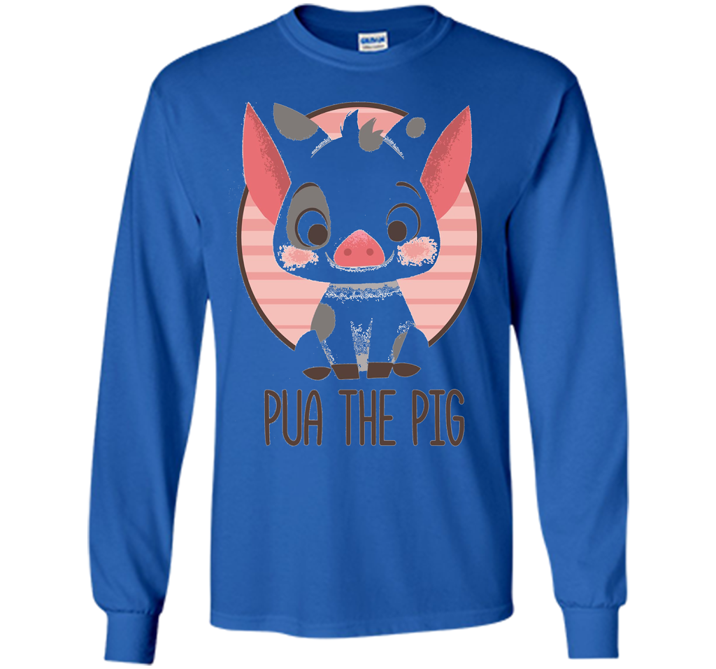 Disney Moana Pua The Pig T-shirt Royal