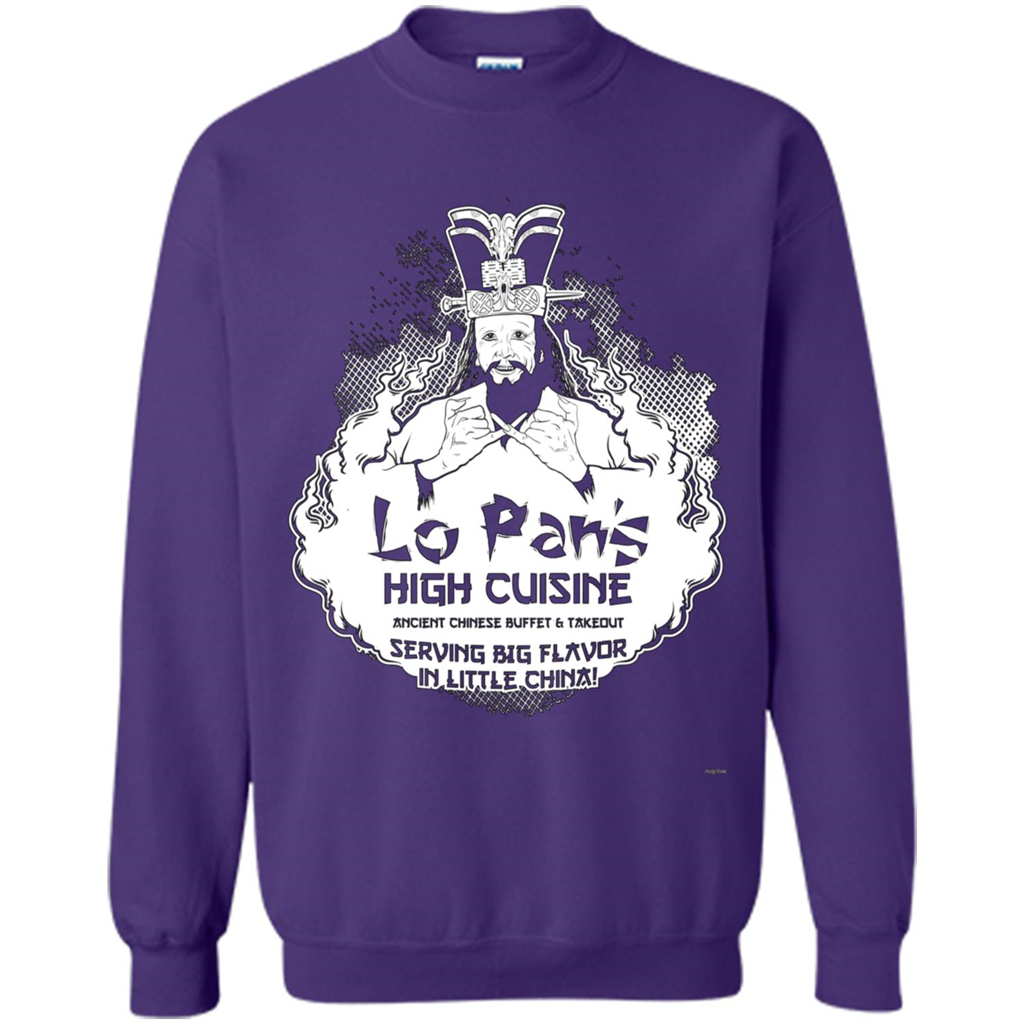 Lo Pan's High Cuisine T-shirt Purple