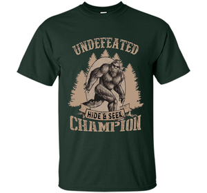 Undefeated Hide Seek Champion T-shirt