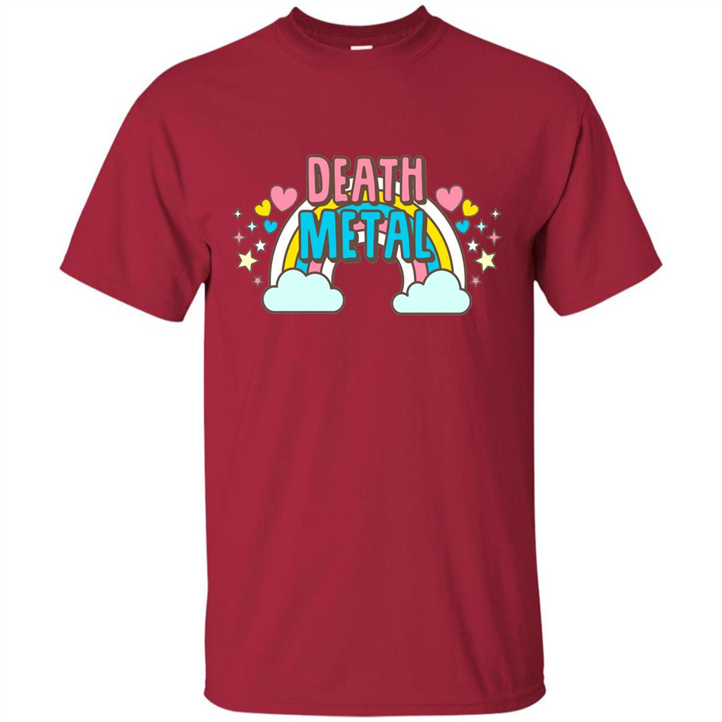 Death Metal Rainbow Cute T-Shirt Cardinal