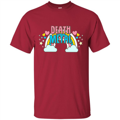 Death Metal Rainbow Cute T-Shirt Cardinal