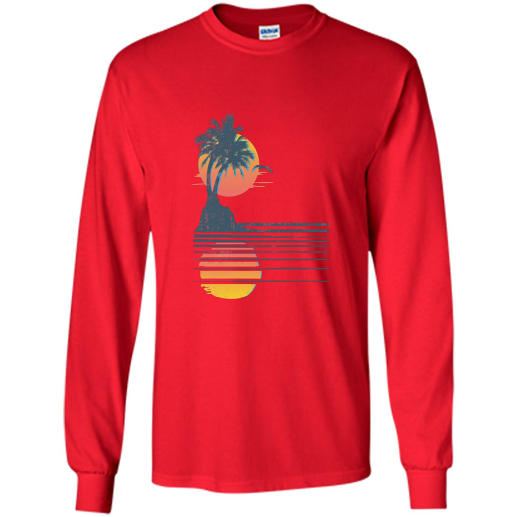 Summer T-shirt Wish You Were Here Red