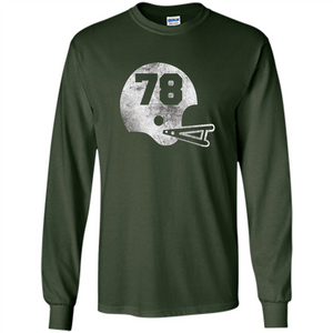 Football Number 78 T-shirt Player Number