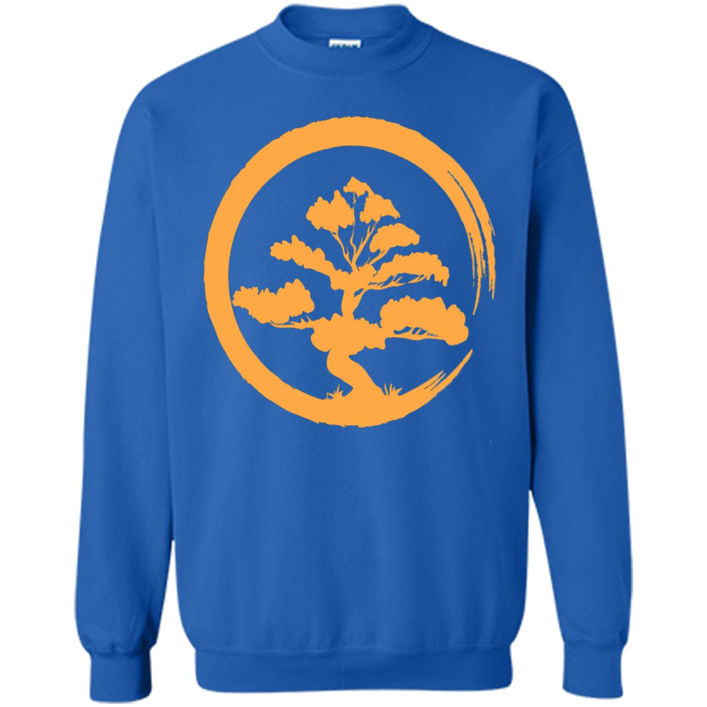 Bonsai Tree Japanese Zen Artist T-shirt Royal