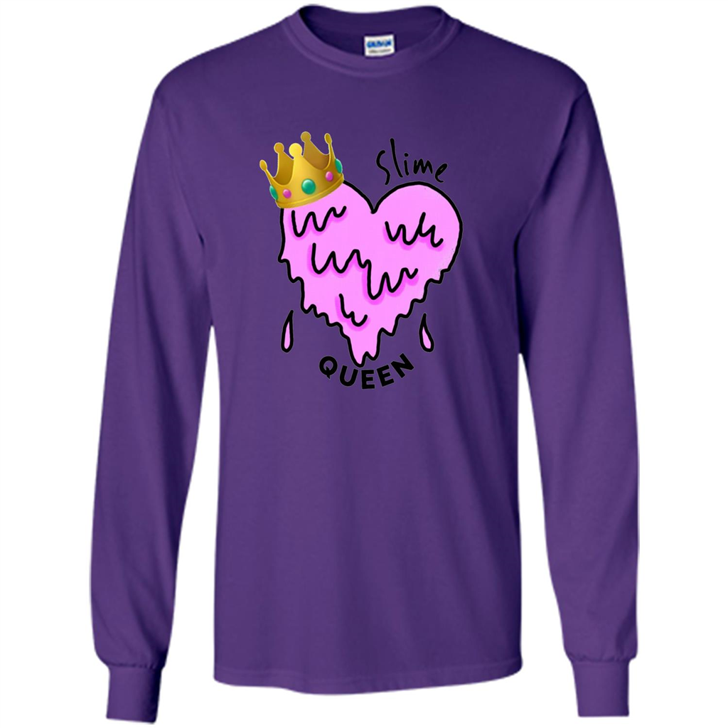 Slime Queen Heart T-Shirt Purple