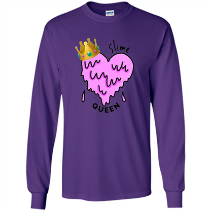 Slime Queen Heart T-Shirt Purple