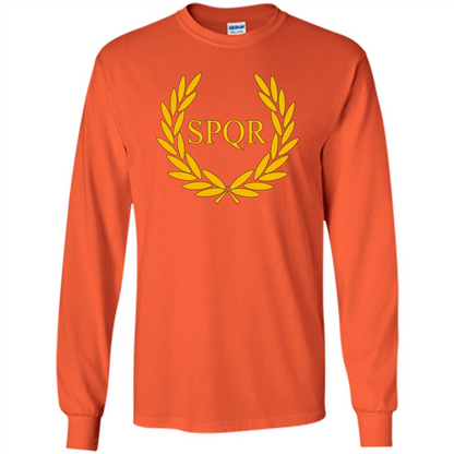 Camp Jupiter SPQR T-shirt Orange