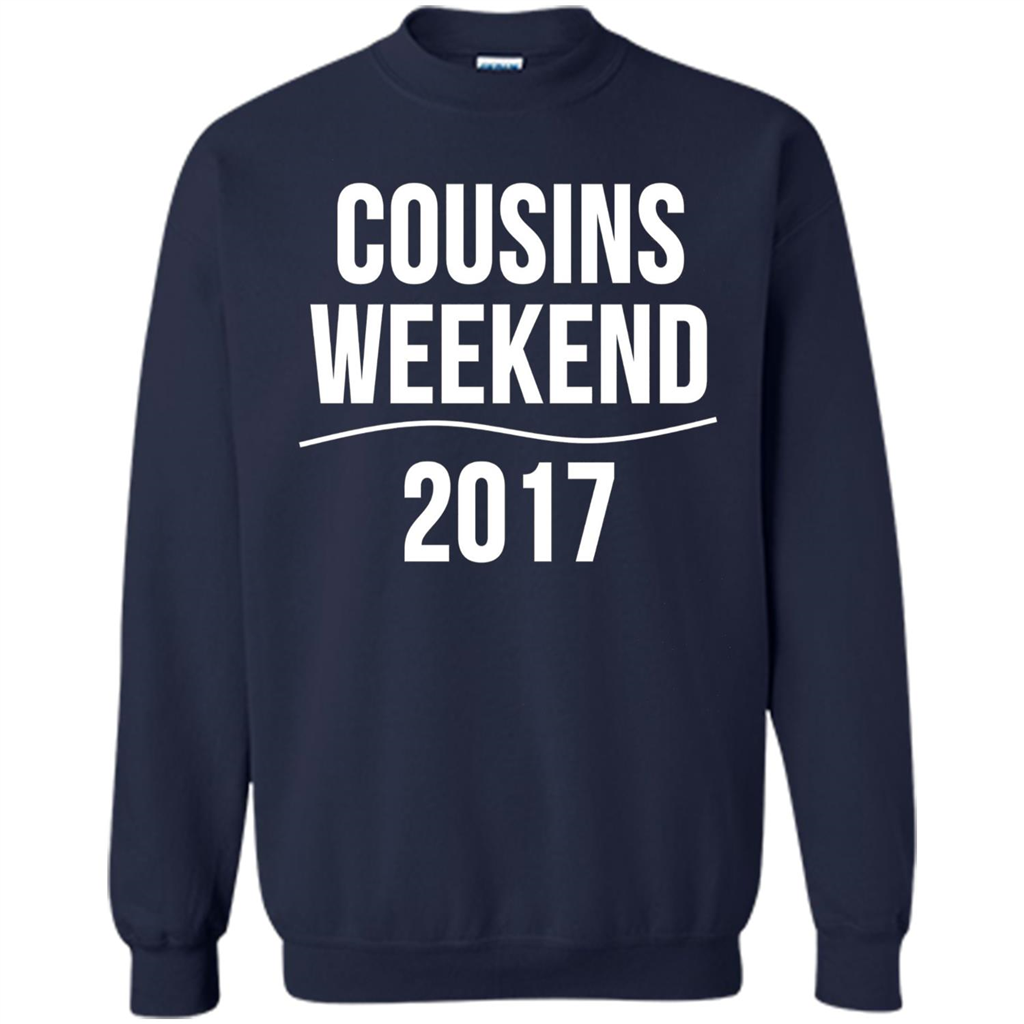 Family T-shirt Cousins Weekend 2017 Navy