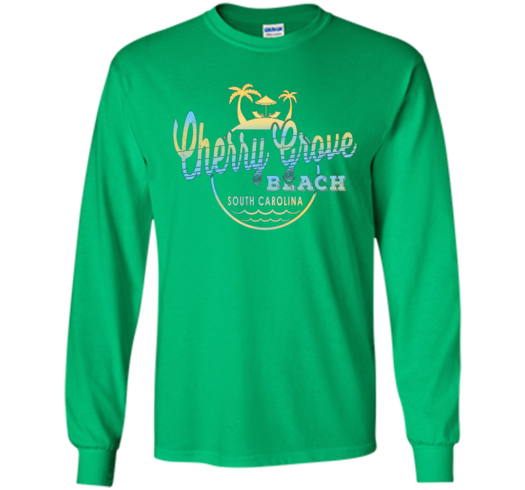 cherry grove South Carolina beach tshirt t-shirt Irish Green