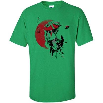 Red Sun Princess T-shirt Irish Green