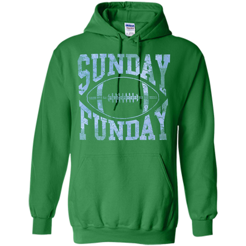 Football T-shirt Sunday Funday Football SeasonT-Shirt Irish Green