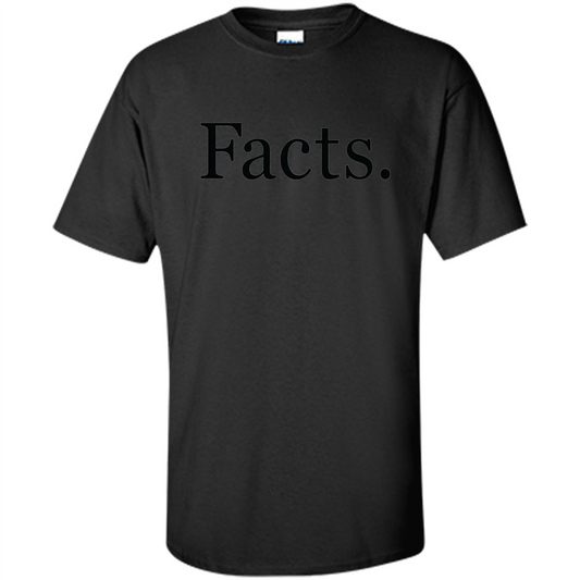 Facts T-shirt Black