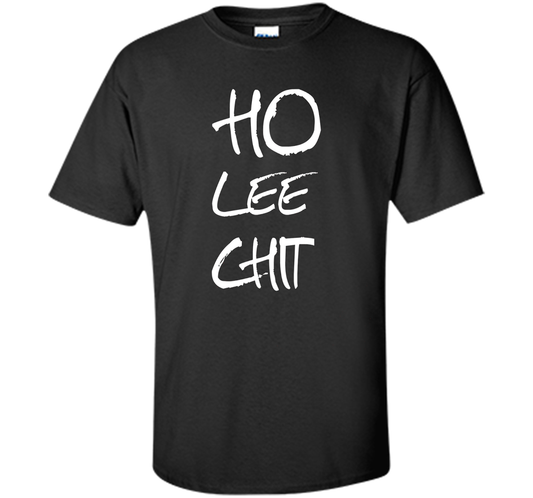 Men's Funny T-Shirt Ho Lee Chit Women's Fun Humor Shirt shirt Black
