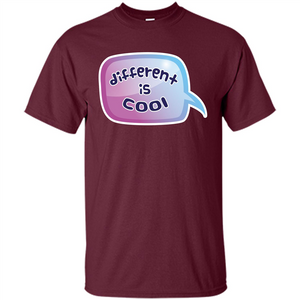 Lifestyle T-shirt Different is Cool T-shirt