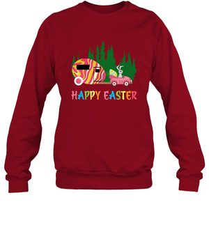 Happy Easter Day ShirtUnisex Fleece Pullover Sweatshirt