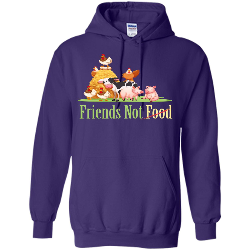 Animal T-shirt Friends Not Food T-shirt