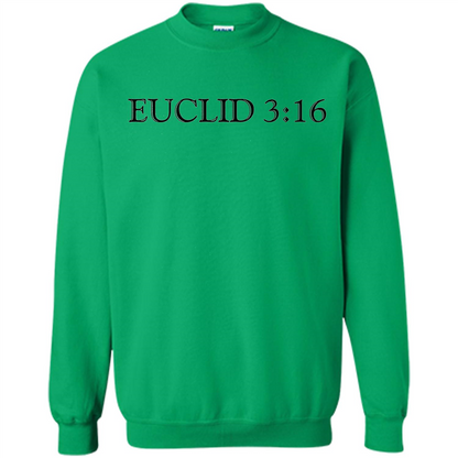 Euclid 3:16 T-shirt Irish Green