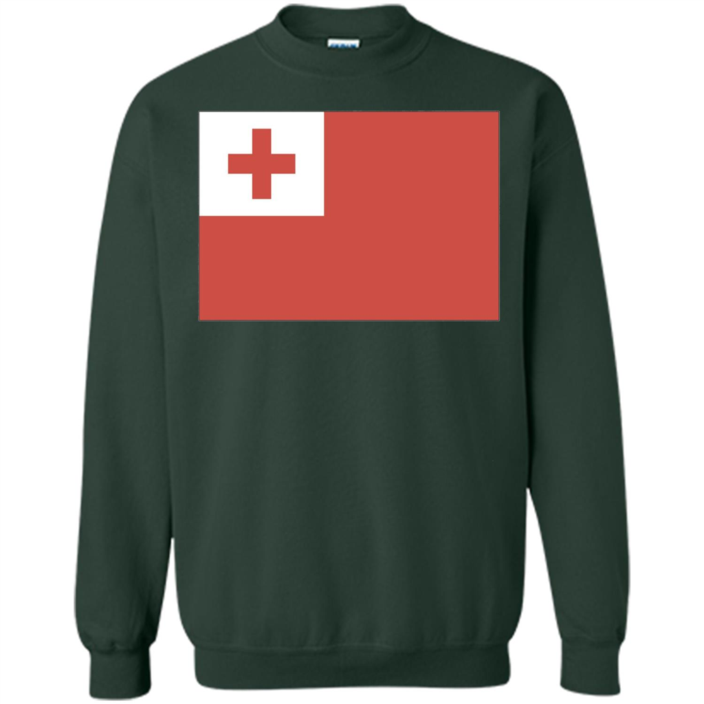 Tonga T-shirt Flag Of Tonga T-shirt Forest Green