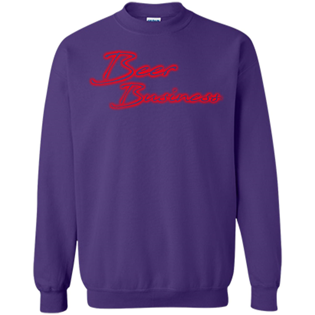 Beer T-shirt Beer Business Purple